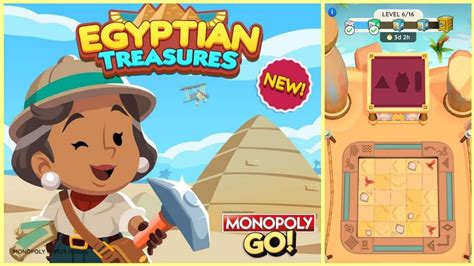 monopoly go egyptian treasures|More.